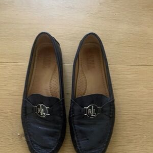 Ralph Lauren Navy Loafers size 7